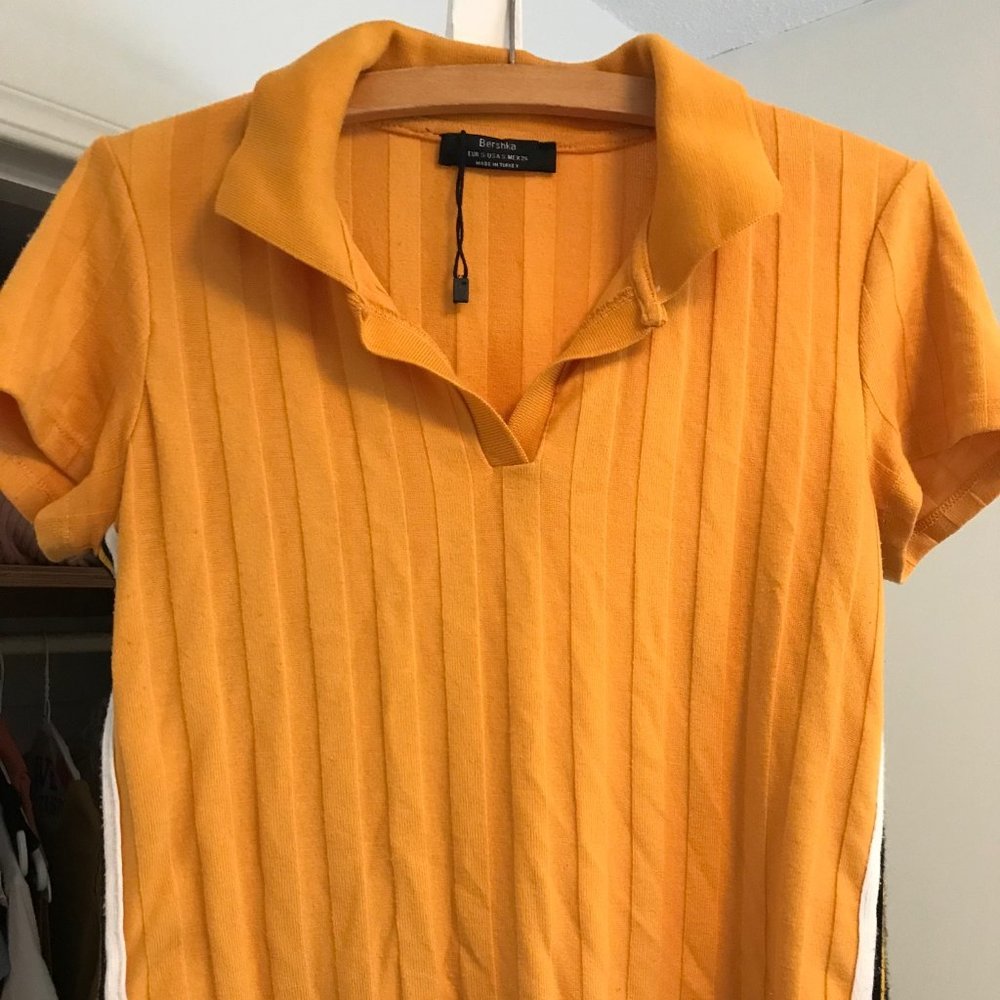 Retro yellow Zara shirt